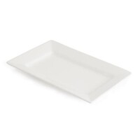 Rechthoek Salade Schaal Porselein | 20x13cm (Stuks 6)