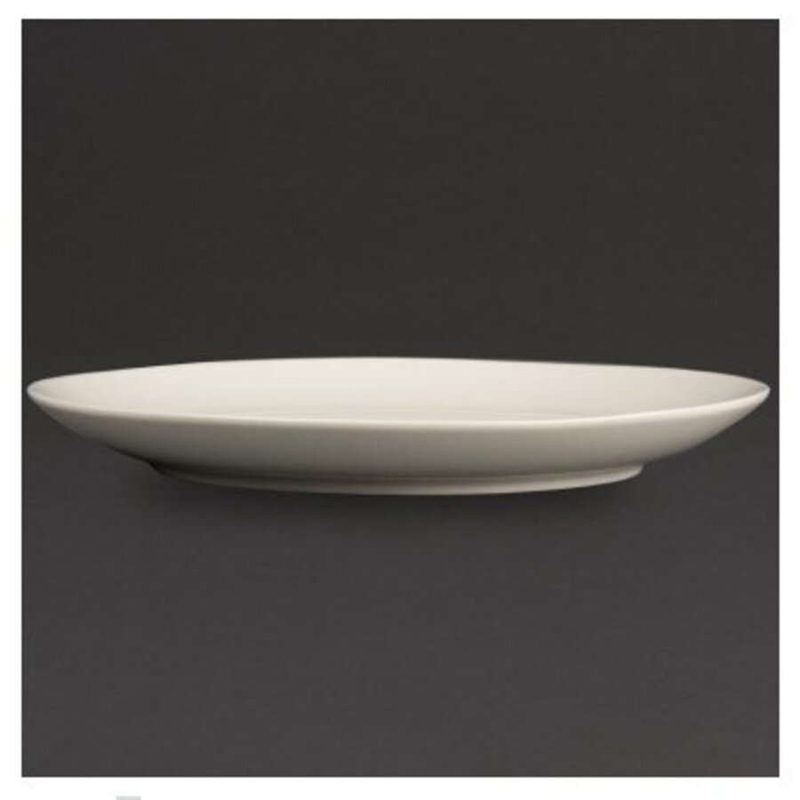 Platte Porselein Borden Ivoor | 20 cm