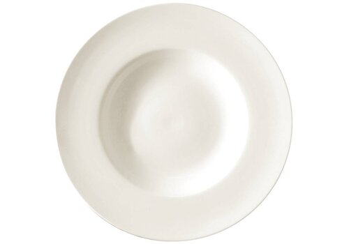  HorecaTraders Soep Bord Porselein Wit | 31cm (Stuks 2) 
