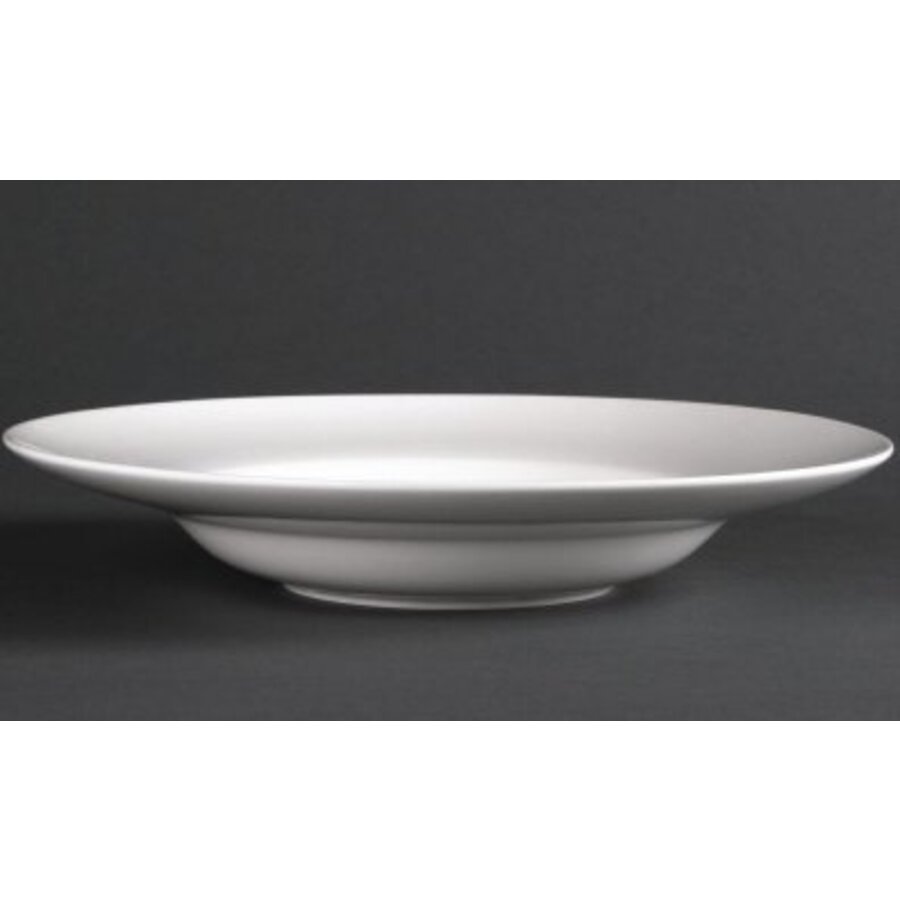 Soep Bord Porselein Wit | 31cm (Stuks 2)