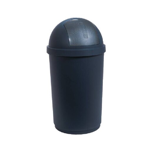  HorecaTraders Afvalcontainer met Drukdeksel | 45 liter 