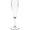 HorecaTraders Polycarbonaat champagneglazen, 200 ml (12 stuks)