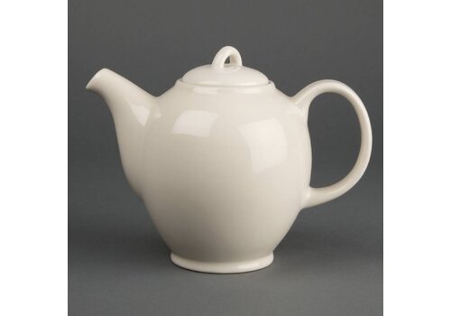  Olympia Theepotje Porselein Ivoor 75 cl (stuks 4) 