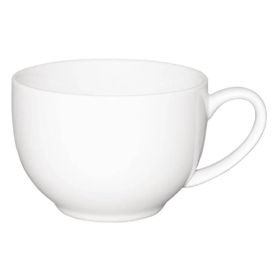 Porselein Cappuccino Kop Wit 34cl | 12 stuks