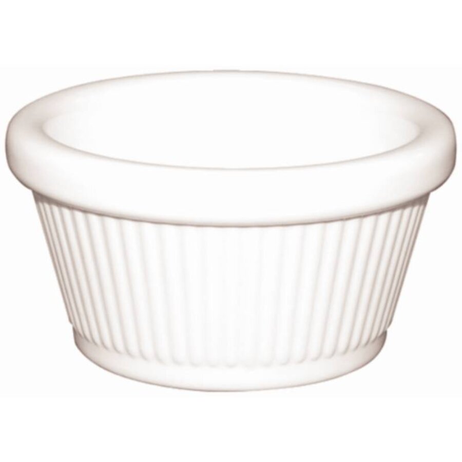 Ramekin Ronde Schaal Wit 11cl (Stuks 12)