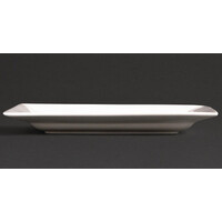 Porselein Rechthoekige Borden | 25x15cm (Stuks 4)