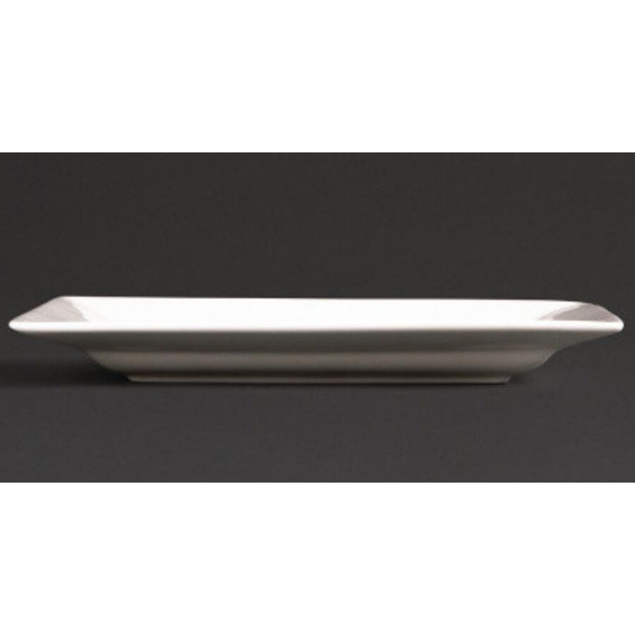 Porselein Rechthoekige Borden | 25x15cm (Stuks 4)