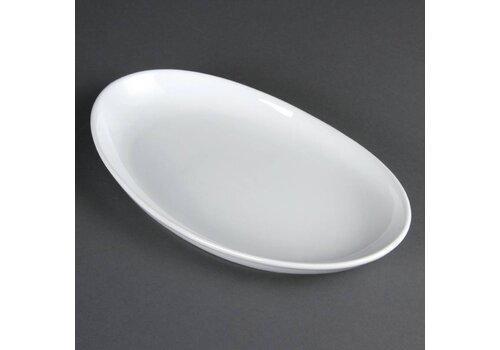  Olympia diepe ovale schaal porselein | stuks 4 