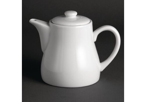  Olympia Witte Porselein Theepot 80cl (Stuks 4) 