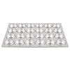 HorecaTraders Aluminium muffinvorm | 24 muffins