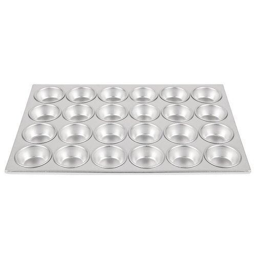  HorecaTraders Aluminium muffinvorm | 24 muffins 