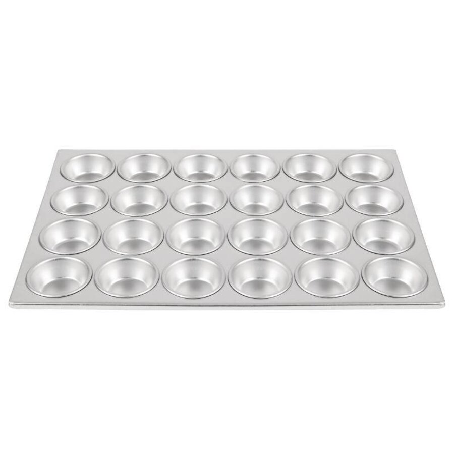 Aluminium muffinvorm | 24 muffins
