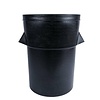 Kunststof Afvalbak Zwart | 94 Liter