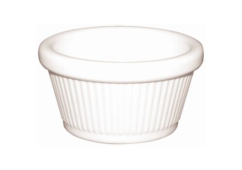  HorecaTraders Ramekin schaaltjes wit | stuks 12 