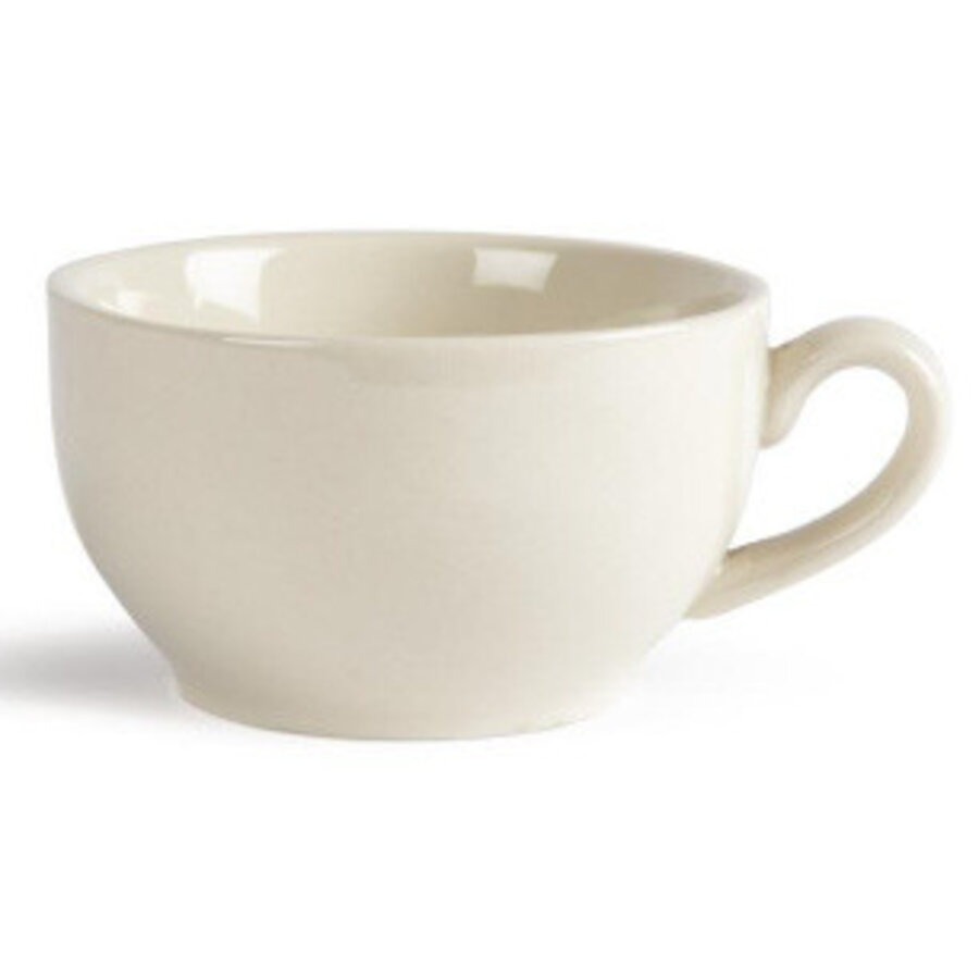 Cappuccino Kopjes Ivoor | 24cl (stuks 12)