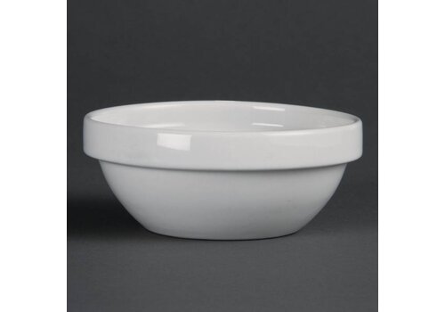  Olympia Porselein Stapelbare Snack Kom 11cm | 12 stuks 