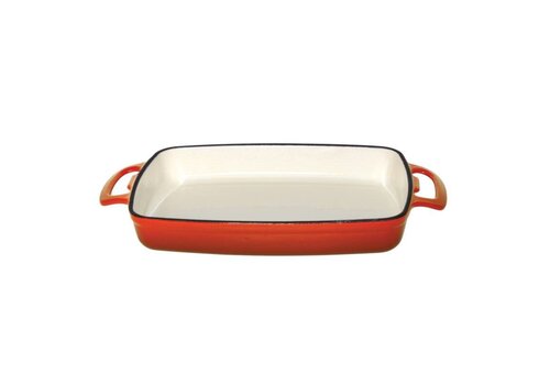  Vogue rechthoekige schaal oranje 