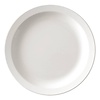 HorecaTraders Melamine Wit Tafelborden 16,5cm | 12 stuks