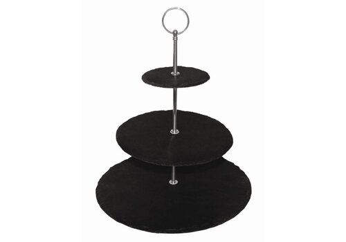  HorecaTraders Leistenen EtagÌ¬re 34,5cm(H) | 3 Etages 