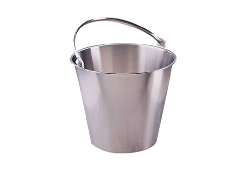  HorecaTraders Emmer RVS | 12 Liter 