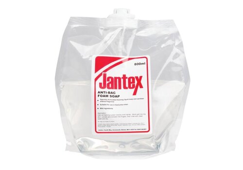  Jantex Antibac Foam Soap (6x800ml) 