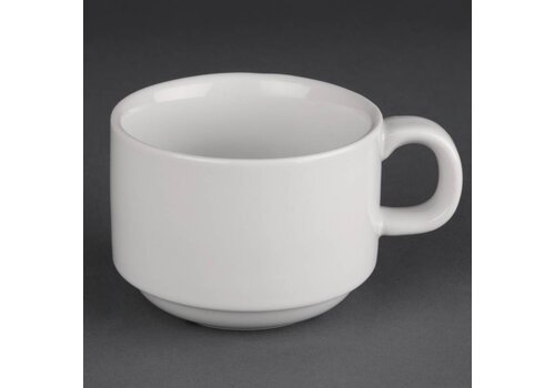  Athena Koffiekop wit porselein | 20cl (stuks 24) 