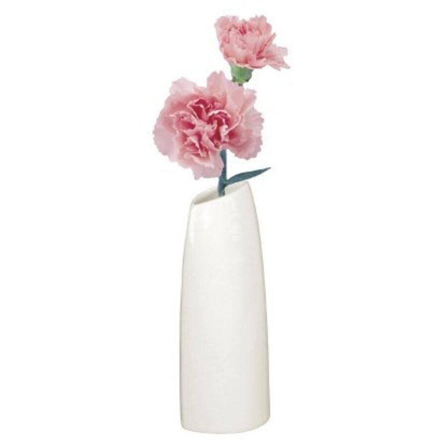 Ovale Vaas 15 cm Porselein (Stuks 6)