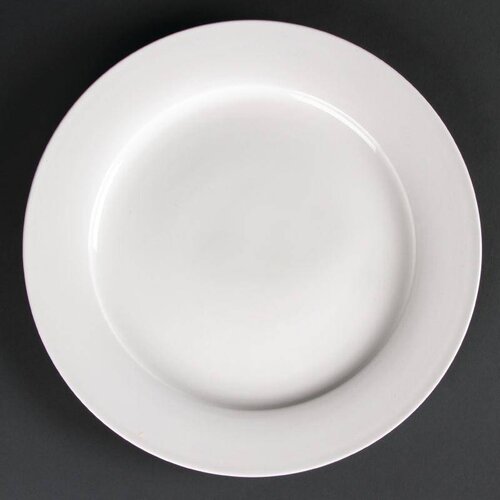  HorecaTraders Porselein Bord Rond | 30 cm (Stuks 2) 