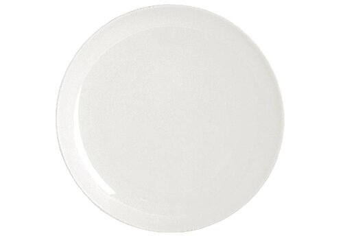  HorecaTraders Porseleinen Witte Bord | 20 cm (6 Stuks) 