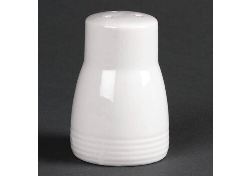  Olympia Zoutstrooier Wit Porselein 6,5cm | 12 stuks 