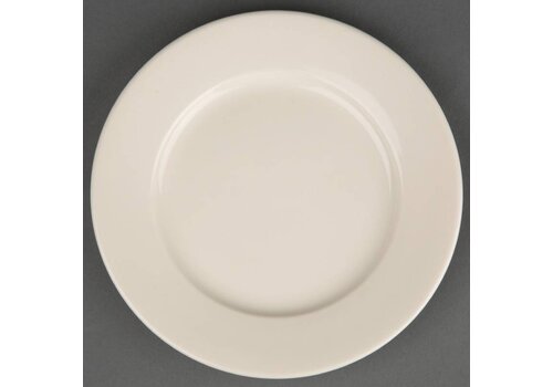  Olympia Olympia Ivory borden met brede rand | 15cm 