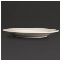 Olympia Ivory borden met brede rand | 15cm