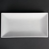 Olympia rechthoekige serveerschaal wit | stuks 1