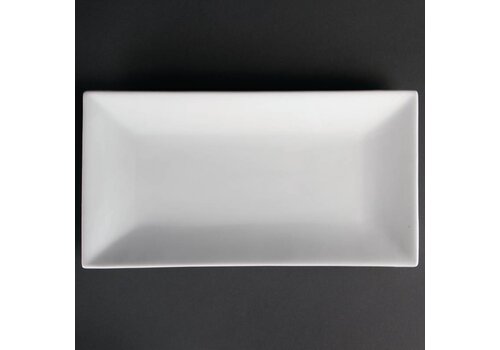  Olympia rechthoekige serveerschaal wit | stuks 1 