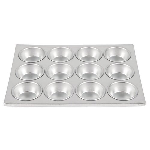  HorecaTraders Horeaca aluminium muffinbakvorm | 12 muffins 