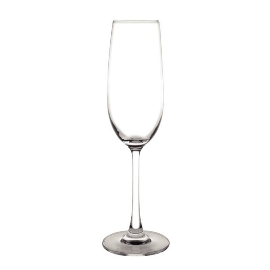 Kristallen champagne flute, 215 ml (6 stuks)