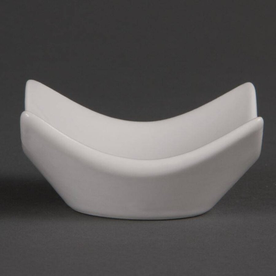 Porselein kleine hapjes schaaltje | 12 stuks