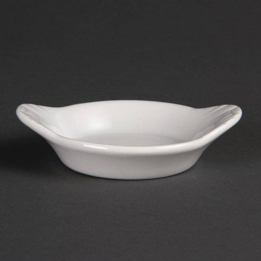 Porselein kleine tapas serveerborden | 12 stuks