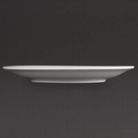 Witte porselein Borden | 20 cm (12 stuks)