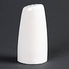 Witte porselein peperstrooier | 8,5cm  (6 stuks)