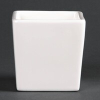 Hoge tapas porselein kom | 7,5 cm (6 Stuks)