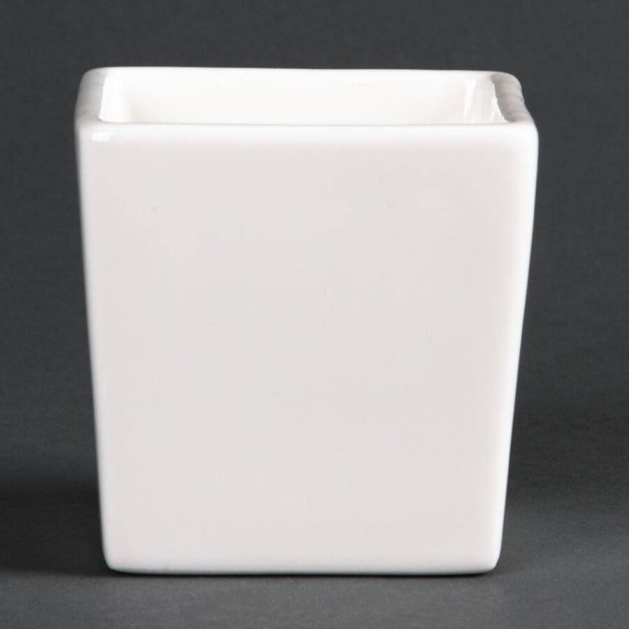 Hoge tapas porselein kom | 7,5 cm (6 Stuks)