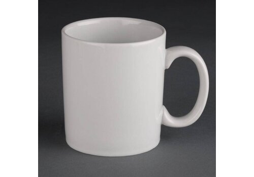  Athena witte porselein mokken | 30cl (12 stuks) 