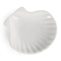 Porselein schelp schaaltjes | 12 stuks