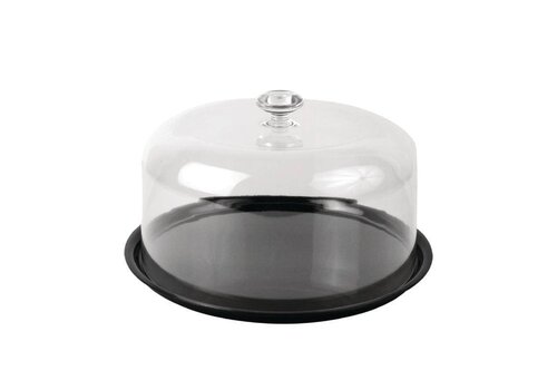  HorecaTraders Taartschotel Ì÷ 30cm | Inclusief Deksel 