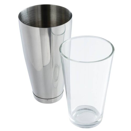  HorecaTraders Boston Shaker 800ml en Glas 455ml 