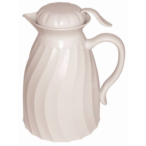  HorecaTraders Thermoskan GeÌøsoleerd Kunststof Wit | 0,6 Liter 