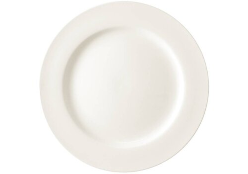  HorecaTraders Wit porselein bord | 15 cm (6 Stuks) 