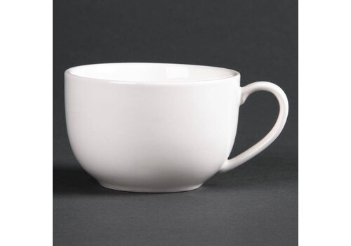  HorecaTraders Porselein Espresso koppen 12 cl (6 Stuks) 