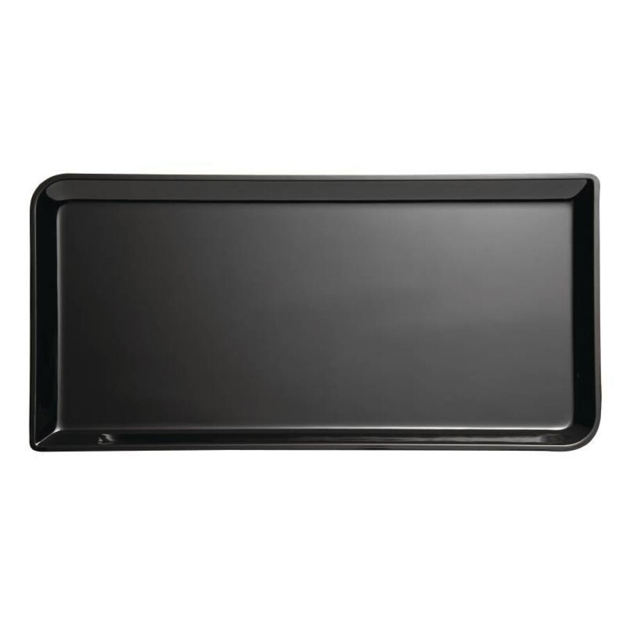 Melamine Schalen voor Buffet Zwart | 44x22cm